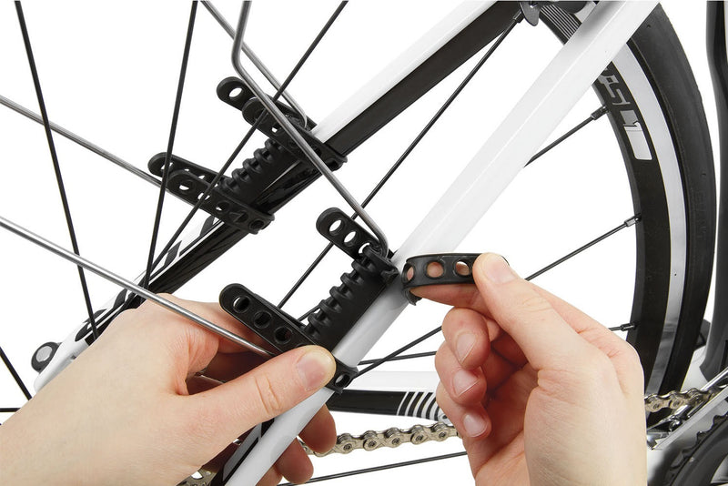 Load image into Gallery viewer, M-Wave Spatbordset Mud Max Race QR 33 EXT zwart