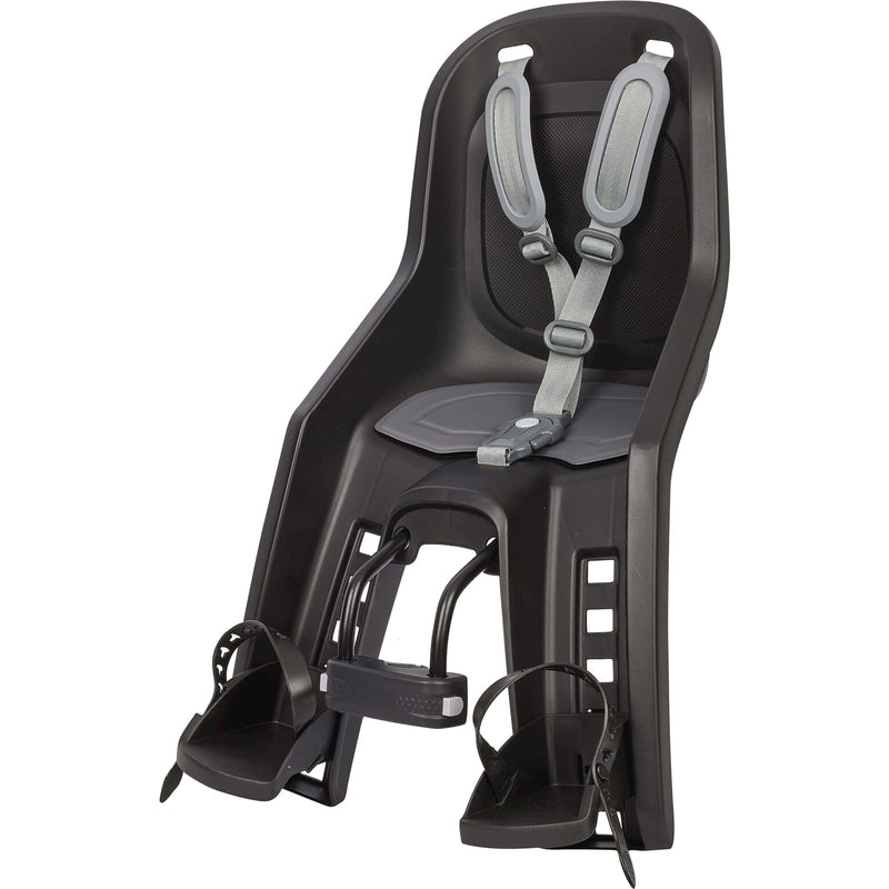 Load image into Gallery viewer, Polisport voorzitje Bubbly Mini Evo zwart donker grijs