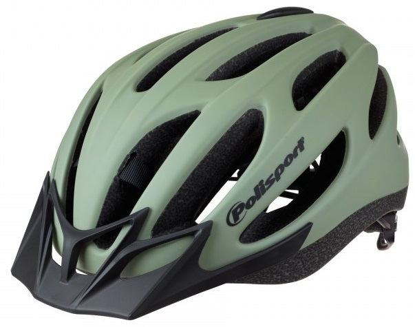 Load image into Gallery viewer, Polisport mtb helm sport-flow l 58-62cm mat groen