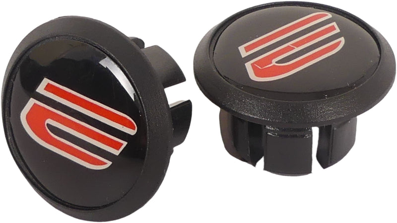 Load image into Gallery viewer, Edge stuurlint silicon anti-slip - zwart (2 stuks in een doos)