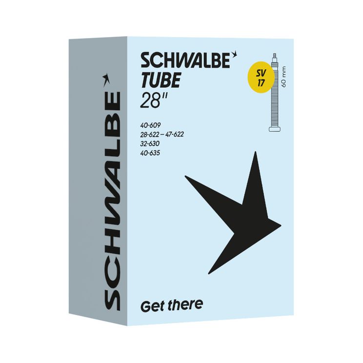 Load image into Gallery viewer, Schwalbe tube (sv17) - tour gravel - 28'' (28 47-622 635) - presta 60mm