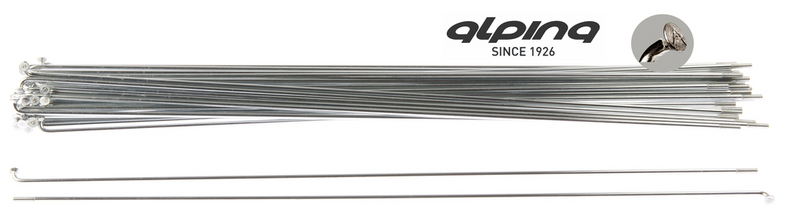 Load image into Gallery viewer, Spaken 296-14 Alpina ø2.00 mm FG 2.3 verzinkt - zilver (144 stuks)