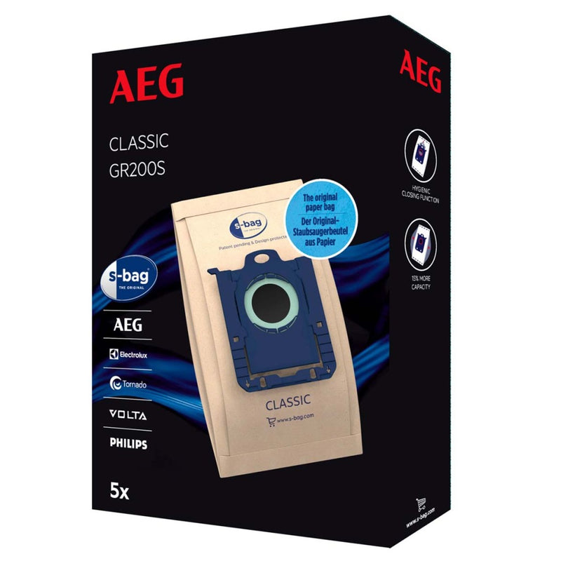 Afbeelding laden in galerijviewer, Aeg aeg 9001684787 gr200s s-bag reg; 5 stofzuigerzakken