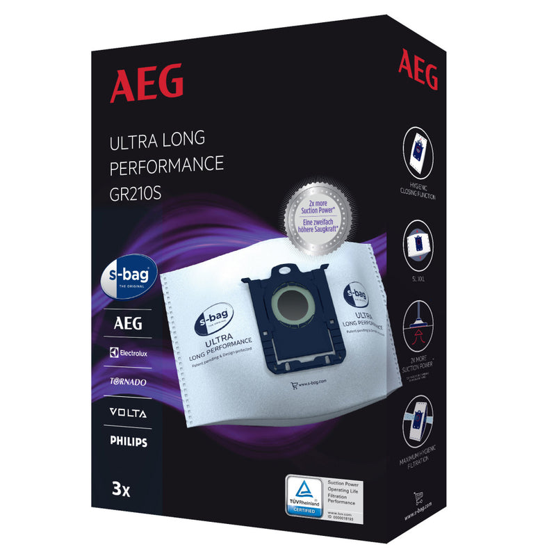 Load image into Gallery viewer, Aeg s-bag ult.long per.gr.210s