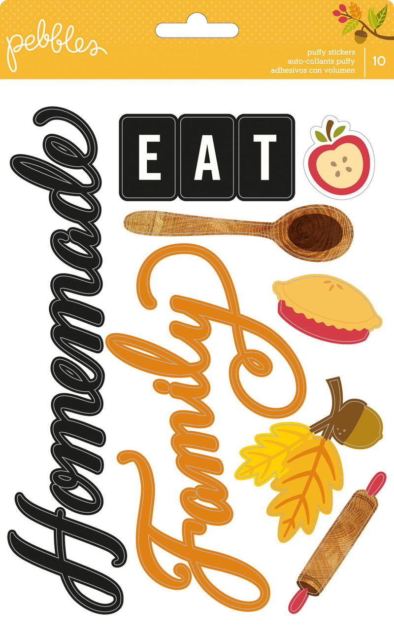 Load image into Gallery viewer, Pebbles • stickers puffy phrase