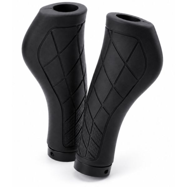 Load image into Gallery viewer, Edge Ergo City handvatten - 136mm - fiets - zwart