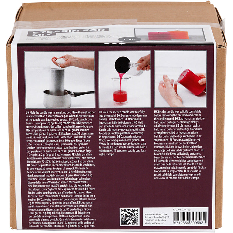 Load image into Gallery viewer, Creativ company https: www.cchobby.nl stearine-om-te-mengen-1-kg