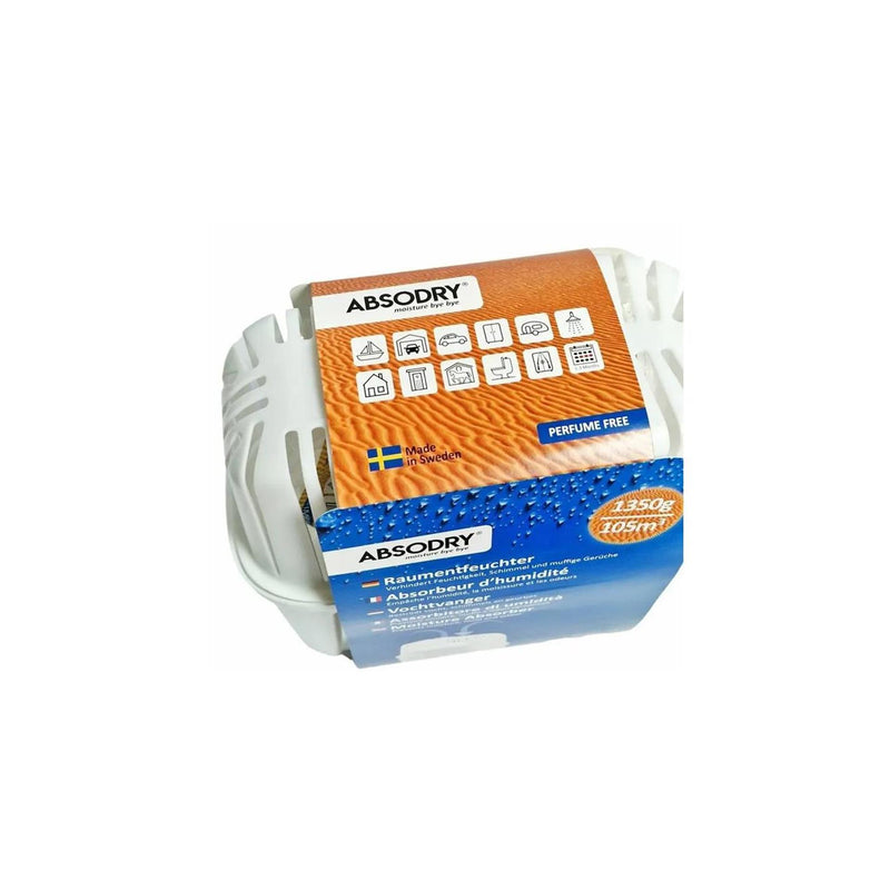 Load image into Gallery viewer, Absodry classic vochtvanger 25x13xh24cm met 3x navulzak 450gr