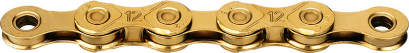 Load image into Gallery viewer, Kmc ketting x12 chain x12 126 links ti-n gold waxed
