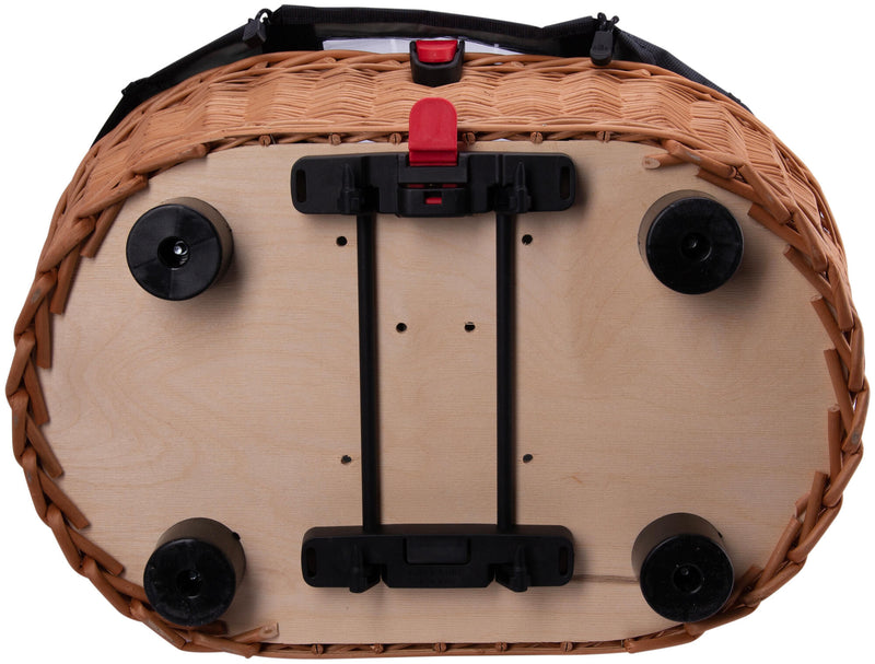 Load image into Gallery viewer, Rixen kaul rieten dierenmand doggy basket plus rear animal basket r k doggy basket plus wicker