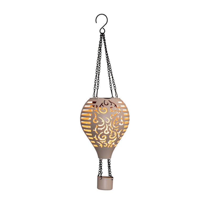 Afbeelding laden in galerijviewer, Anna's collection solar luchtballon vlameffect zand 10led 12,7x38cm 1xaaa 300mah