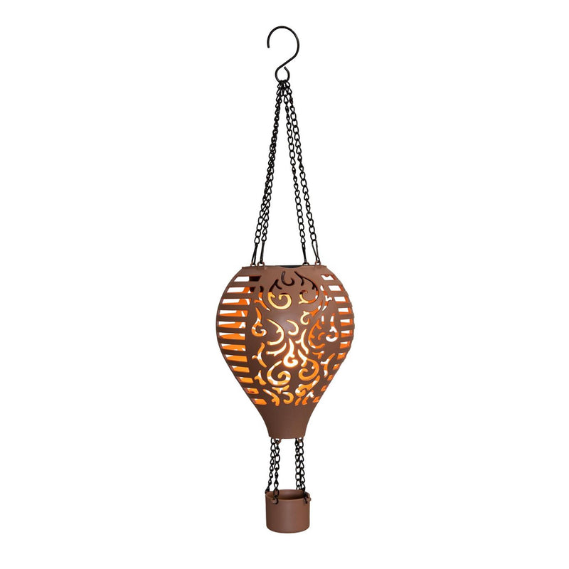 Afbeelding laden in galerijviewer, Anna's collection solar luchtballon vlameffect terra 10led 12,7x38cm 1xaaa 300mah