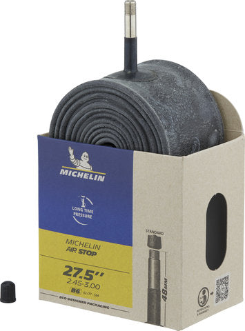 Load image into Gallery viewer, Michelin b6 airstop inner tube for 27.5+