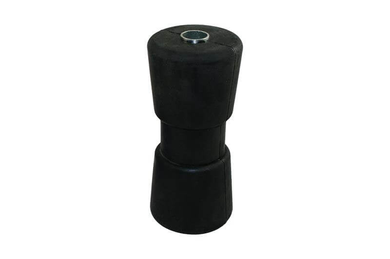 Afbeelding laden in galerijviewer, Kielrol rubber 190x85mm zwart