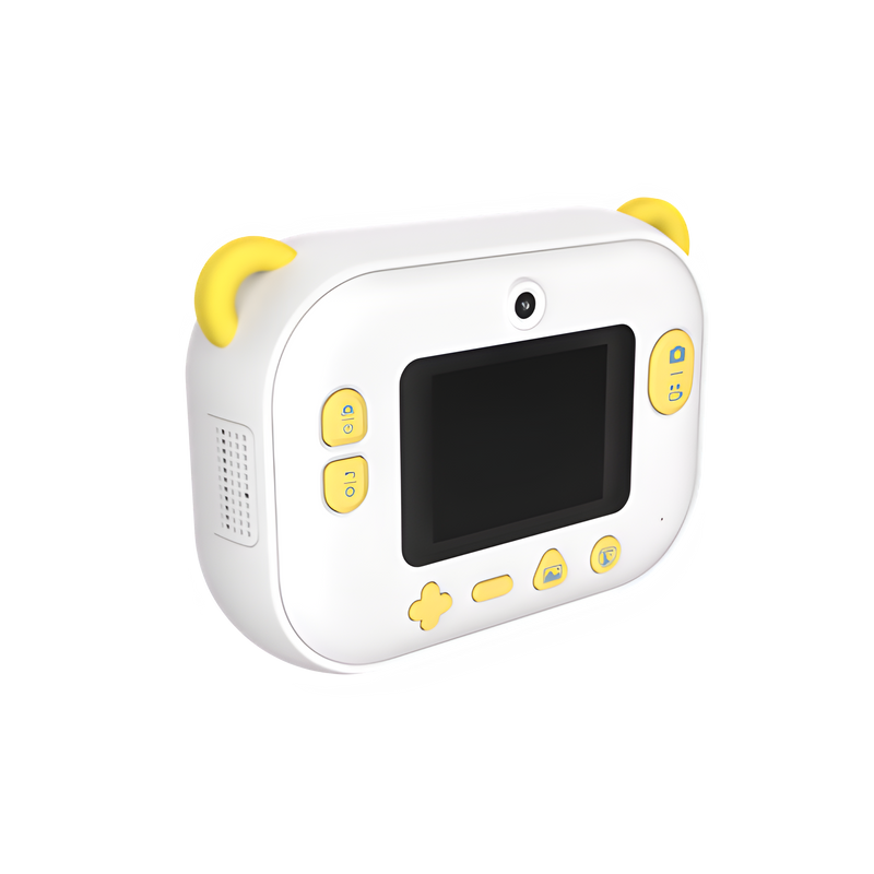 Load image into Gallery viewer, Myfirst camera insta wi geel + gratis wi thermal sticker kleur patroon