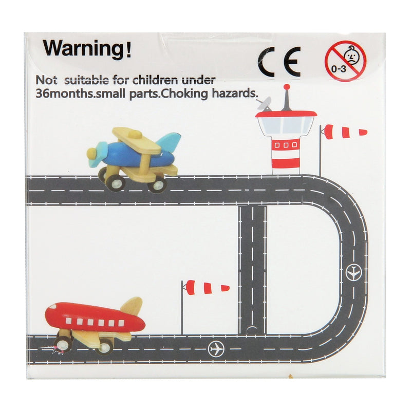 Load image into Gallery viewer, Houten vliegtuig met wegtape, 8mtr