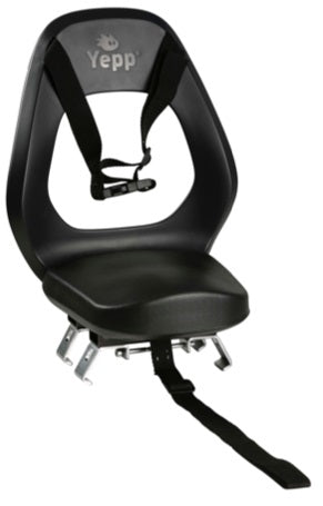 Load image into Gallery viewer, Yepp Thule achterzitje junior budget zwart + yeppie feet