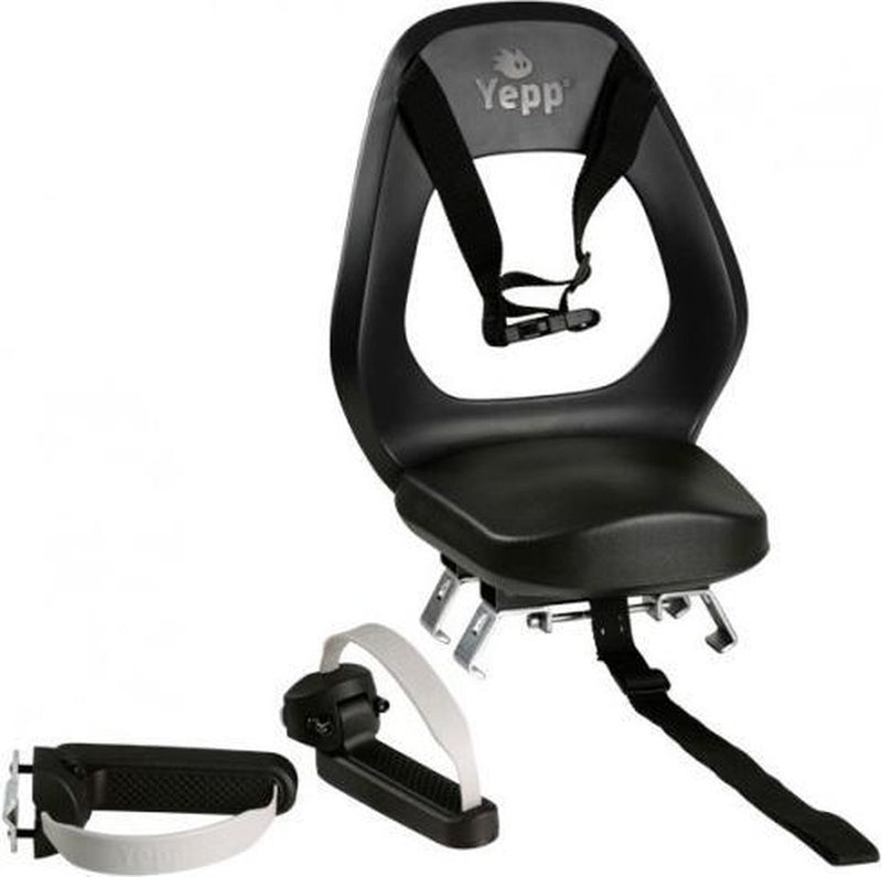 Load image into Gallery viewer, Yepp thule achterzitje junior budget zwart + ie feet