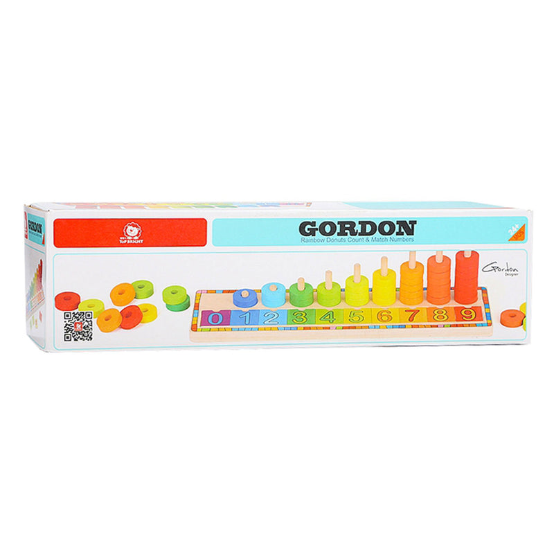 Load image into Gallery viewer, Topbright Houten Leerspel Ringen Tellen, 56dlg.