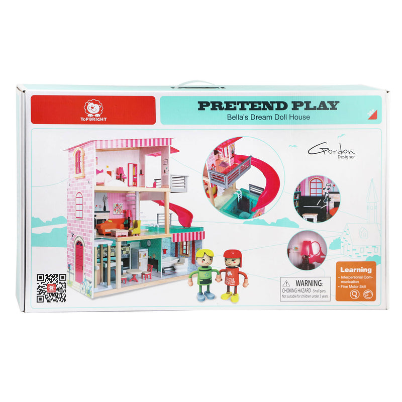 Load image into Gallery viewer, Topbright Bella's Droom Poppenhuis, 65dlg.