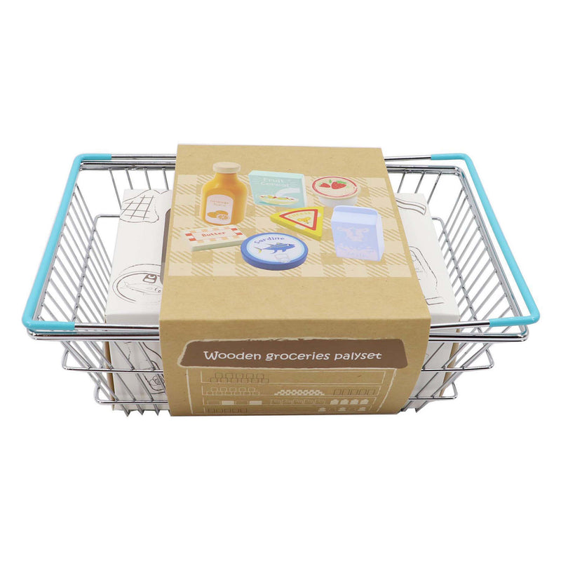 Afbeelding laden in galerijviewer, Lobbes houten boodschappen speelset