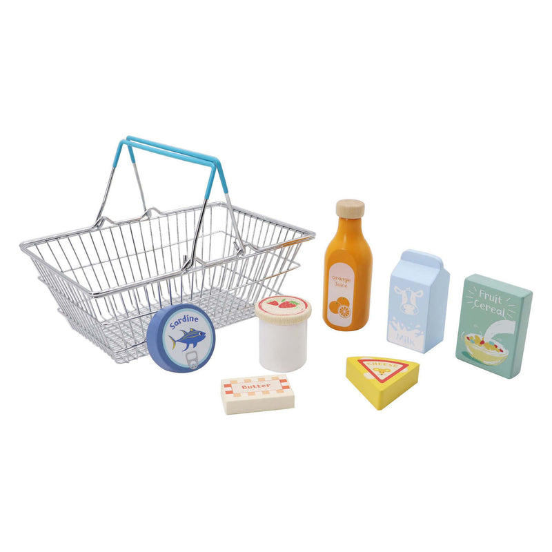 Afbeelding laden in galerijviewer, Lobbes houten boodschappen speelset