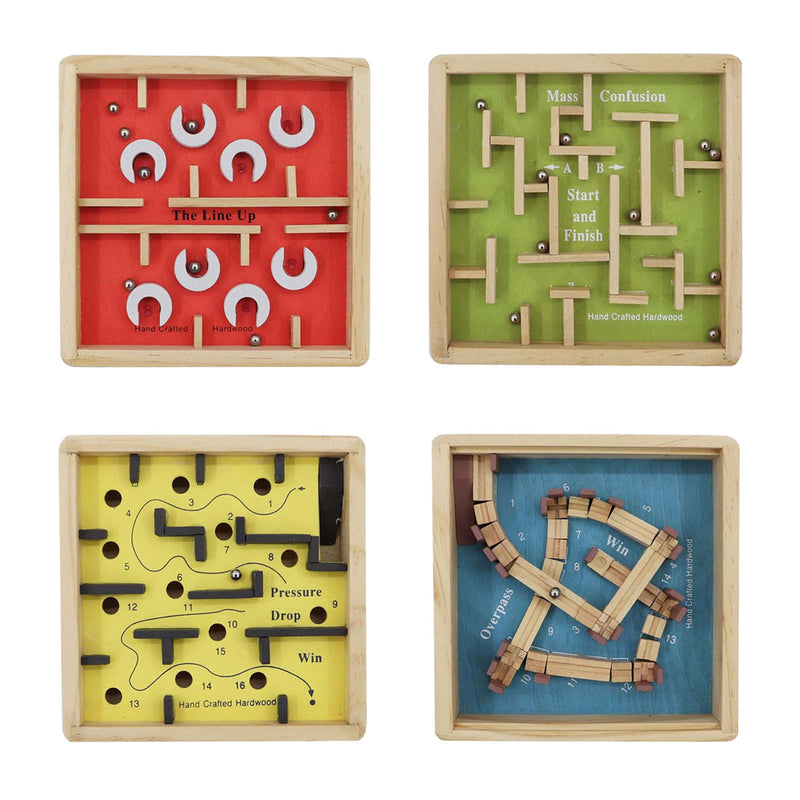 Afbeelding laden in galerijviewer, Houten labyrinth