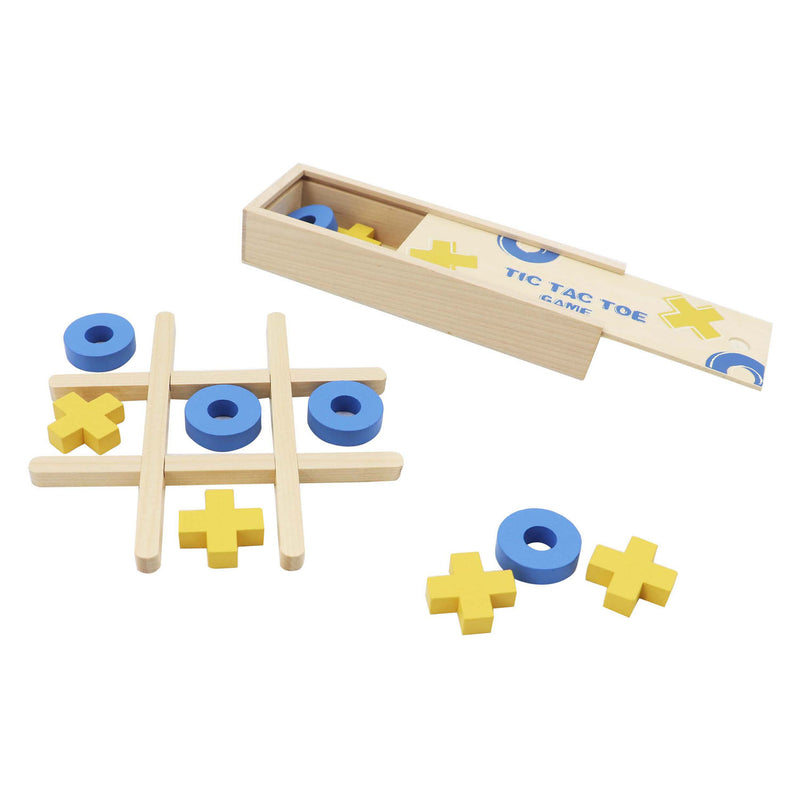 Afbeelding laden in galerijviewer, Houten tic tac toe spel