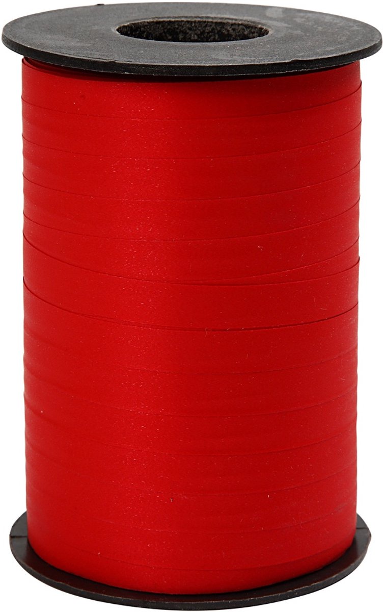 Load image into Gallery viewer, Creativ company cadeaulint, b: 10 mm, rood, mat, 250 m