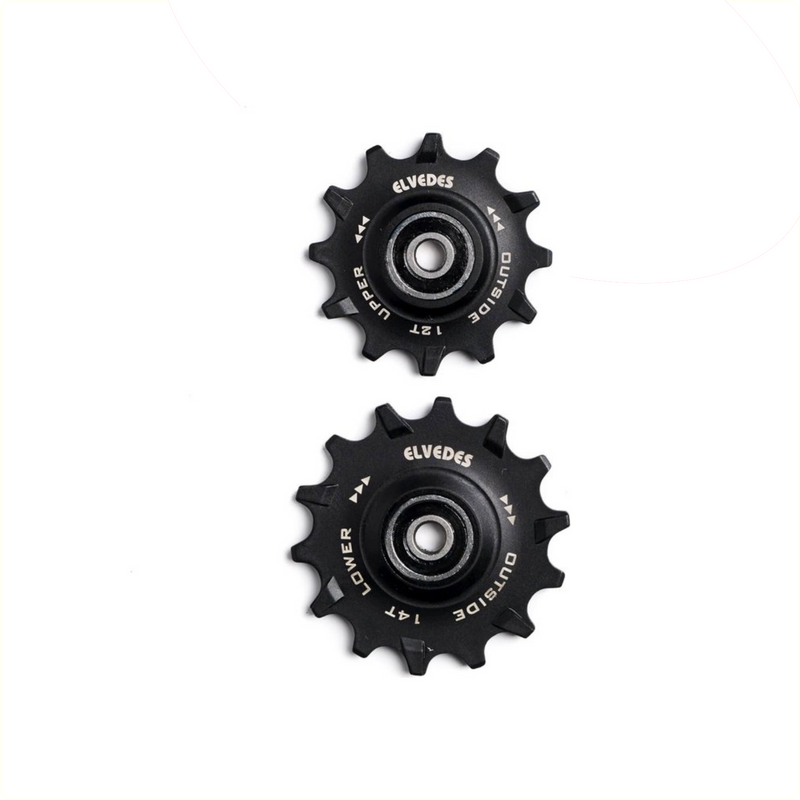 Load image into Gallery viewer, Elvedes derailleurwieltjes RVS 11 14tand seal narrowCP2017102
