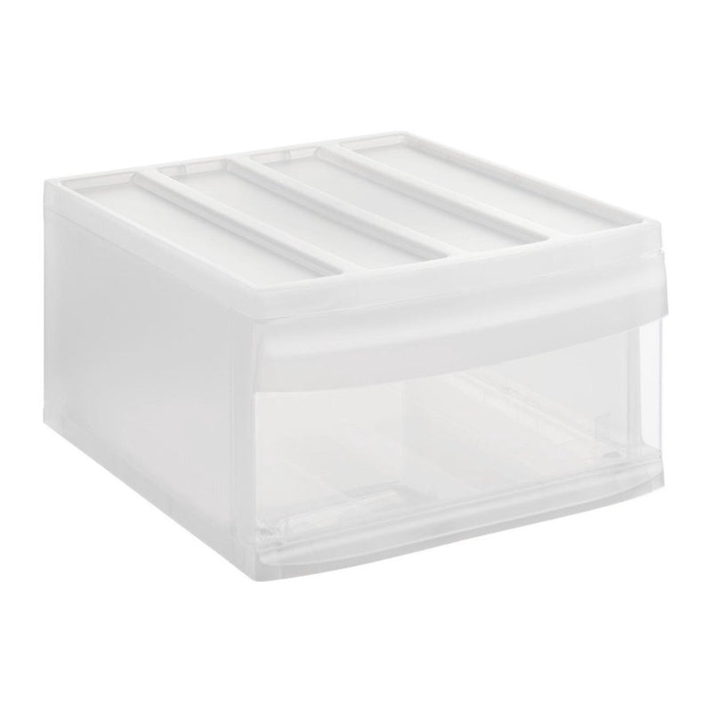 Load image into Gallery viewer, Rotho systemix design ladekast 34x39.5x20.3 cm wit