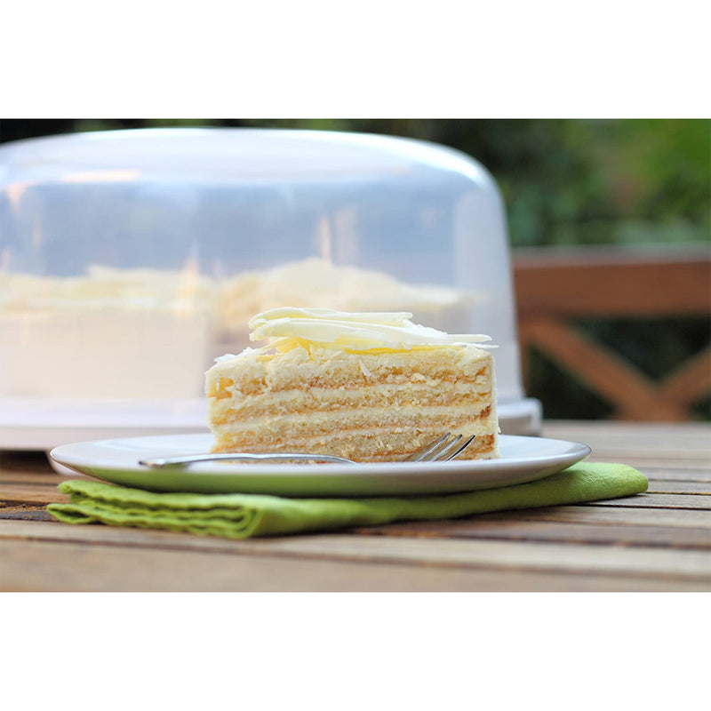 Load image into Gallery viewer, Rotho fresh taartdoos cool wit