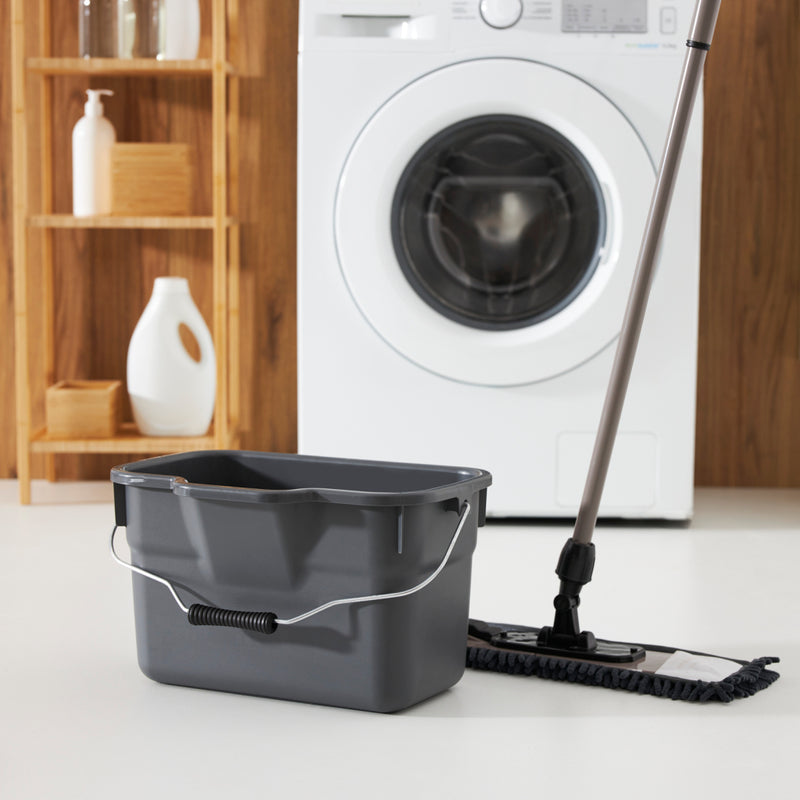 Load image into Gallery viewer, Rotho emmer rechthoekig 12l antraciet