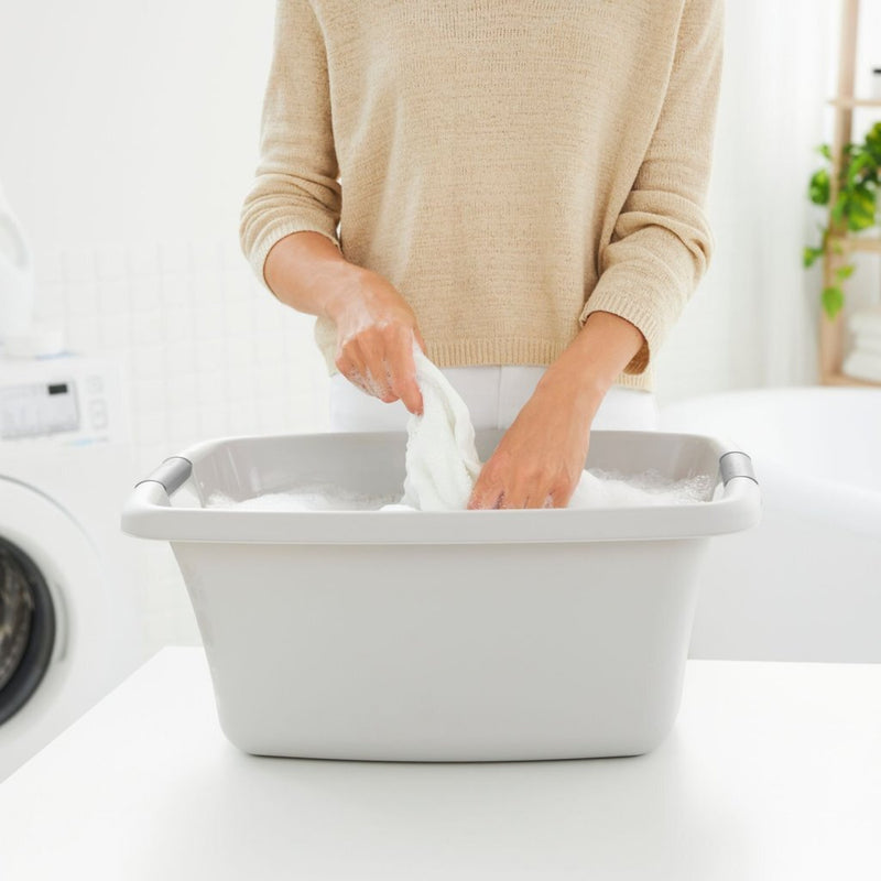 Load image into Gallery viewer, Rotho flowers wasmand 25l cool grey