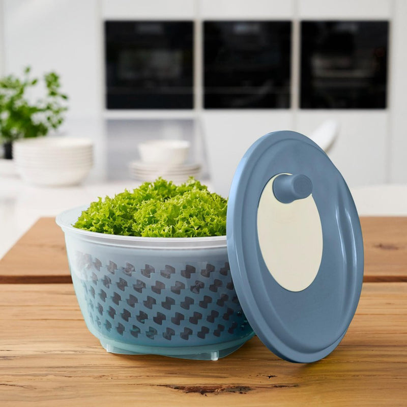 Load image into Gallery viewer, Rotho fresh slacentrifuge 4.5l horizon blauw transparant