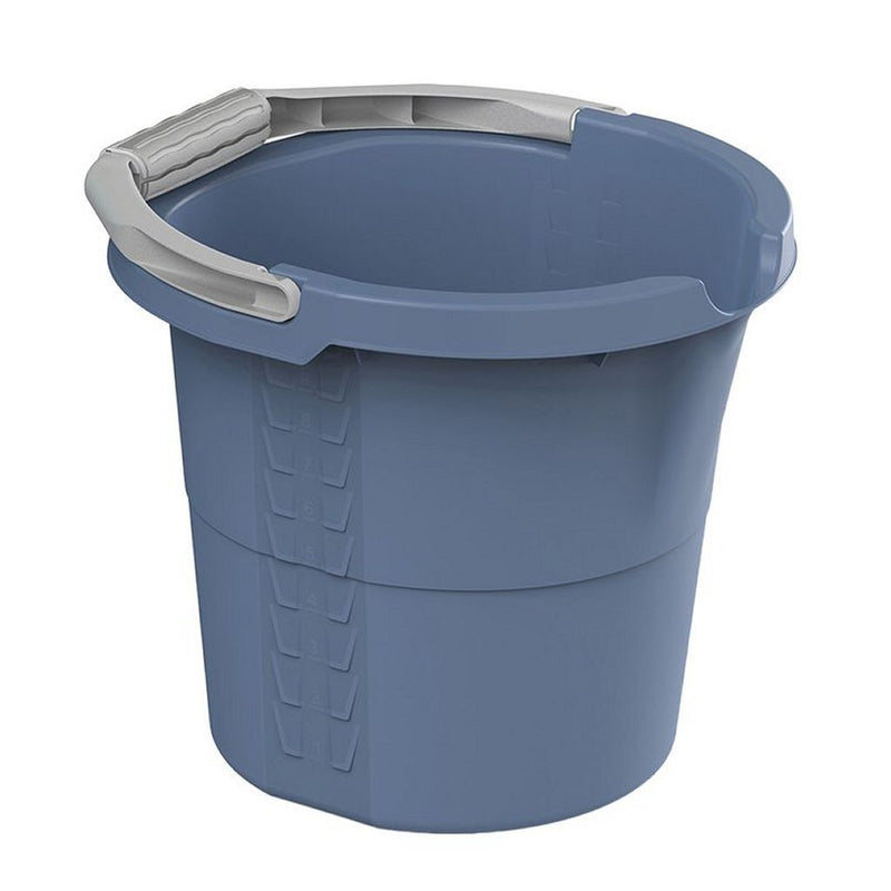 Load image into Gallery viewer, Rotho daily emmer met schaalverdeling 10l horizon blauw