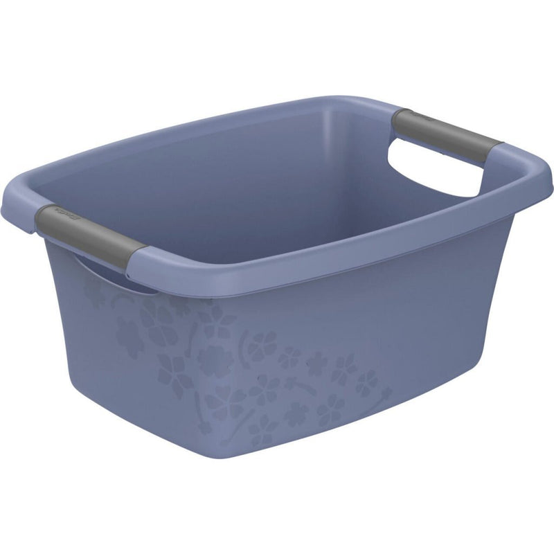 Afbeelding laden in galerijviewer, Rotho flowers wasmand 12l horizon blauw