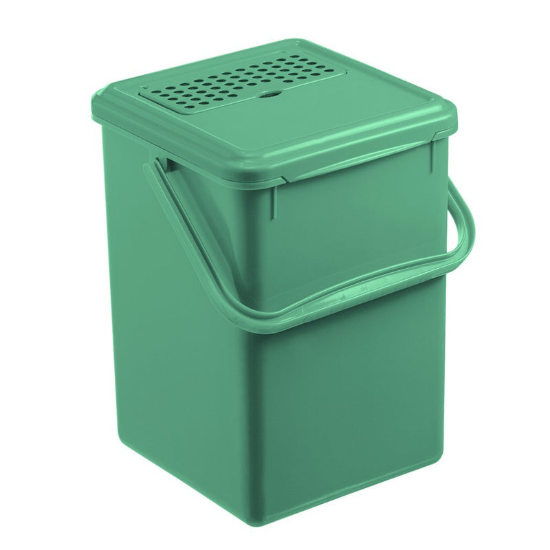 Load image into Gallery viewer, Rotho bio compostemmer - gft afvalbak 8l - bpa vrij - incl koolstoffilter - groen.