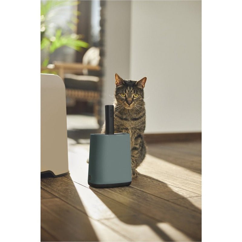 Load image into Gallery viewer, Rotho mypet cleaning set 16.2x9.1x29 cm - kattenbak - groen antraciet