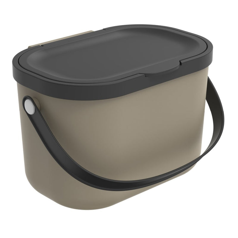 Load image into Gallery viewer, Rotho albula bio afvalbakje 3.2l cappuccino