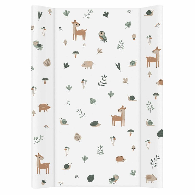 Load image into Gallery viewer, Rotho aankleedkussen bosdieren 50x70 cm wit