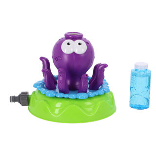 Load image into Gallery viewer, Watersproeier octopus met bellenblaas deluxe