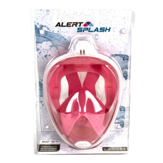 Load image into Gallery viewer, Alert splash snorkelmasker l xl roze