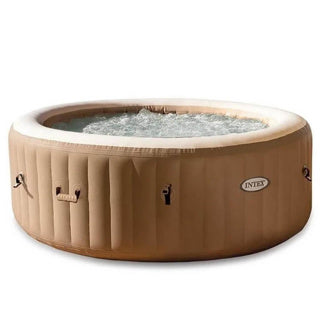 Load image into Gallery viewer, Intex purespa jacuzzi bubble massage 4 pers. 196 cm + energy efficient afdekzeil