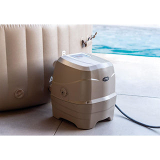 Load image into Gallery viewer, Intex purespa jacuzzi bubble massage 4 pers. 196 cm + energy efficient afdekzeil