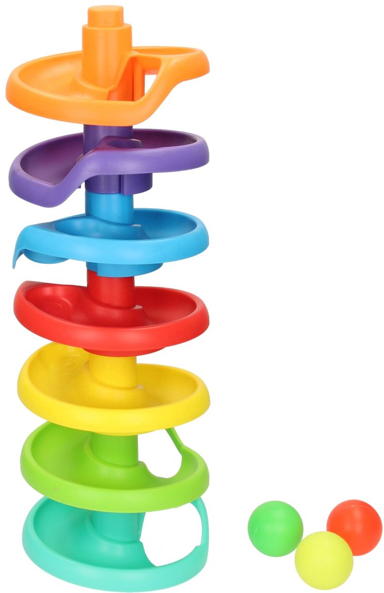 Load image into Gallery viewer, Lobbes ballentoren speelgoed voor baby's - kleurrijk en educatief.