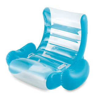 Load image into Gallery viewer, Summer waves opblaasbare stoel rocking lounge teal