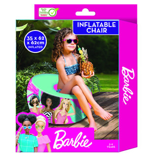Load image into Gallery viewer, Sambro stoel opblaasbaar barbie | 2 stuks