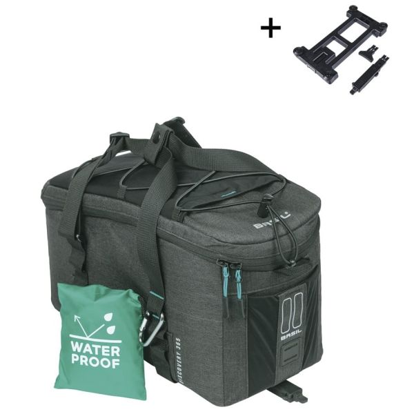 Load image into Gallery viewer, Basil gepäckträgertasche discovery 365d trunkbag discovery 365d mik 2.0 black