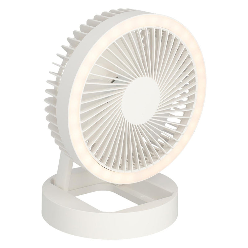 Afbeelding laden in galerijviewer, Tramontana ventilator met accu en licht